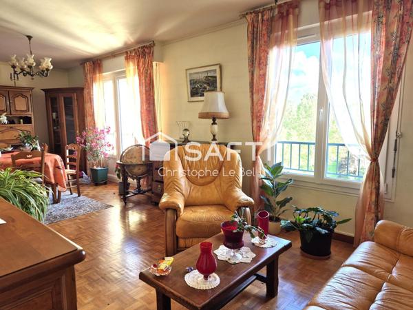 Appartement lumineux 3 chambres au cœur de Dinan