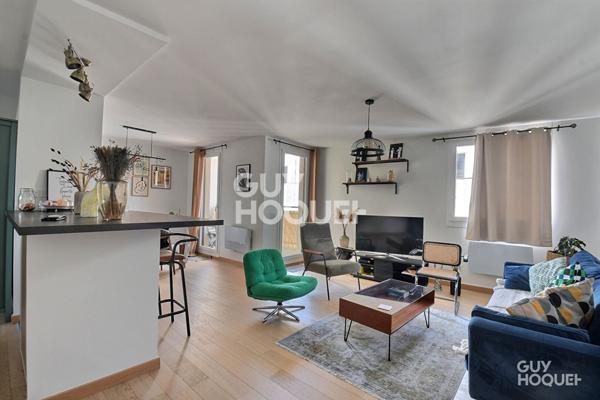 COUP DE COEUR - Appartement Rénové T4 91m² Garage, Balcon Lyon 3 (69003)