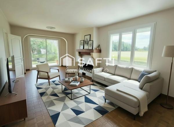 Maison Marmande 107m² avec jardin et grand garage