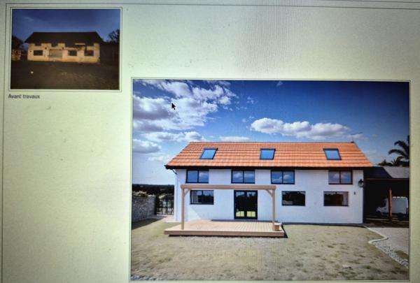 Morlaàs (64160) Ensemble immobilier Maison d'habitation 138 m2 et Hangar 600 m2