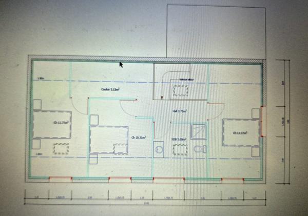 Morlaàs (64160) Ensemble immobilier Maison d'habitation 138 m2 et Hangar 600 m2