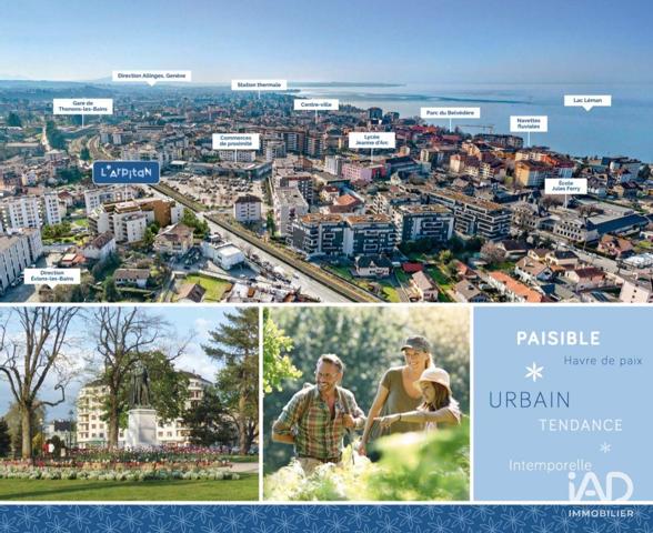 Appartement à vendre 2 pièces 48 m² Thonon-les-Bains
