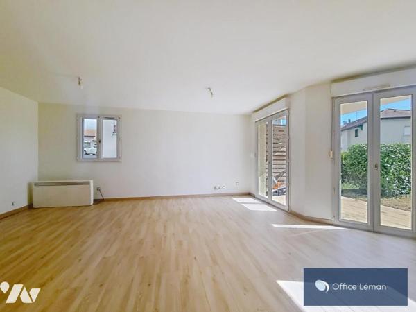 Appartement de type 2 de 56,31 m² en rez de jardin 