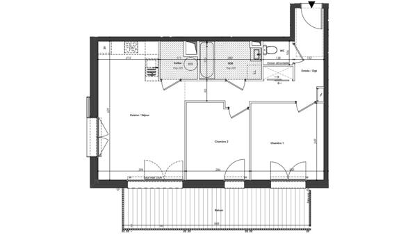 Appartement à vendre 3 pièces 64 m² La Roche-sur-Foron