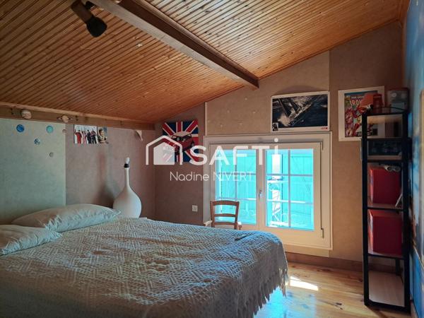 Maison 124M2 plain-pied, 3 chambres, piscine, garage double 37M2