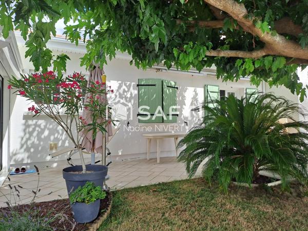 Maison 124M2 plain-pied, 3 chambres, piscine, garage double 37M2