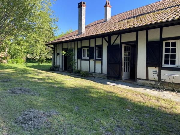 Rare sur le secteur – Maison landaise de charme à rénover avec piscine et grand terrain