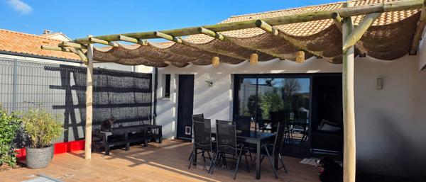Maison plain-pied La CHEVROLIERE, piscine , jardin clos 399 900 € FAI 3420ND – nantes Sud Immobilier