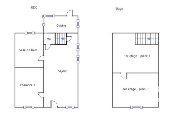 Maison à vendre 3 pièces 75 m² Cesson