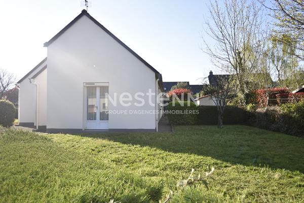 Maison Saint Herblain bourg, de plain pied, 2 chambres, garage, jardin.