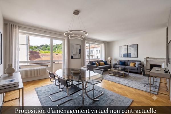 Très bel appartement de standing avec balcons au coeur du quartier d’Ainay
