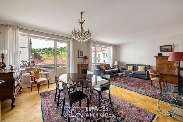 Très bel appartement de standing avec balcons au coeur du quartier d’Ainay