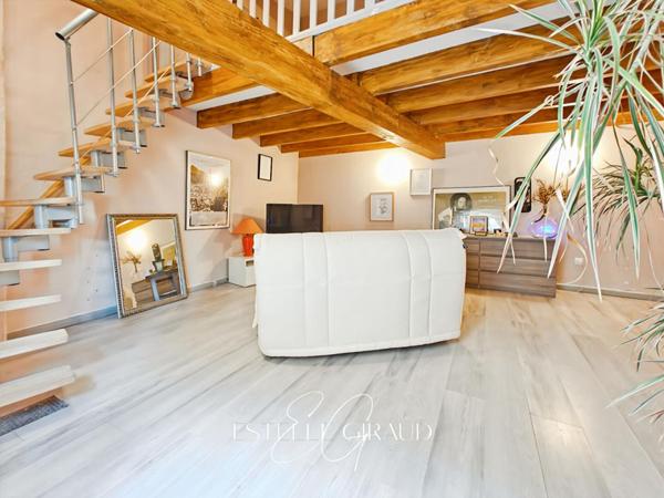 Maison de ville à Trèbes : 4 chambres, grand garage, cour