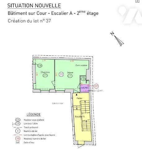 Saint Paul Le Marais - T2 de 27 m² 