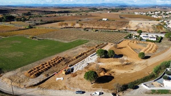 Terrain à vendre de 836m2 ALIGNAN DU VENT (34)