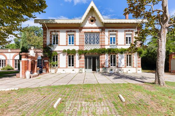 Toulousaine du XIX et son cottage à Toulouse