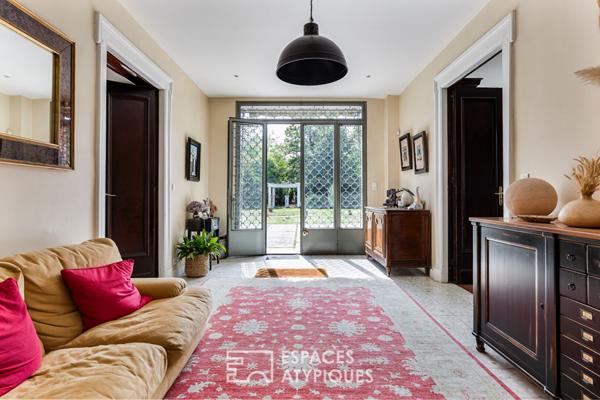 Toulousaine du XIX et son cottage à Toulouse