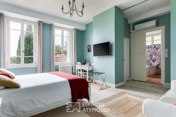 Toulousaine du XIX et son cottage à Toulouse