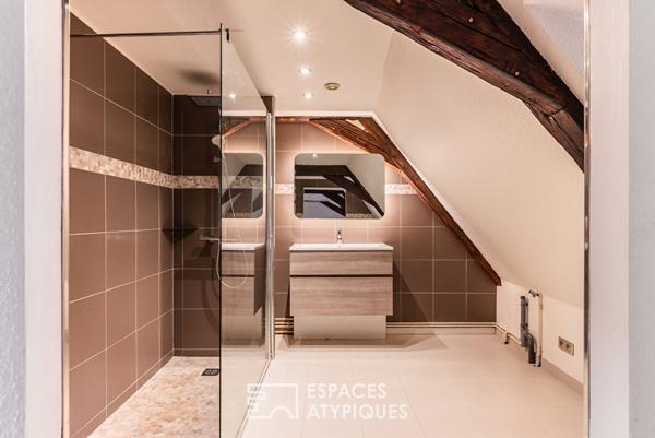 Duplex sous les toits en hyper centre