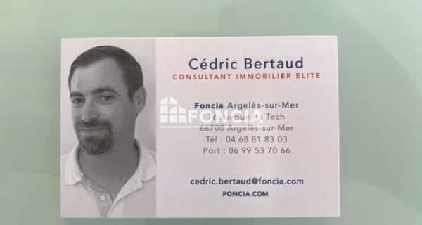 À vendre Appartement 2 pièces 29.67 m² - Argelès-sur-mer 66700