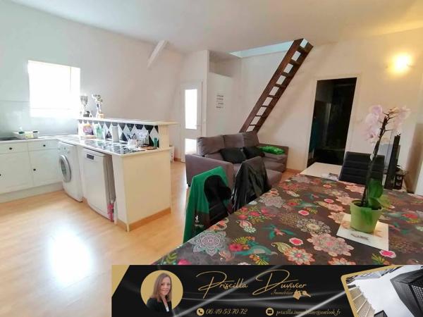 Mouy (60250) À vendre – Appartement duplex 65 m² à Mouy – 2 chambres – Dernier étage
