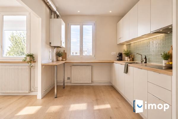 Aubervilliers – 70m² lumineux 3 pièces avec box et cave, à 7 min métro 12 et 7