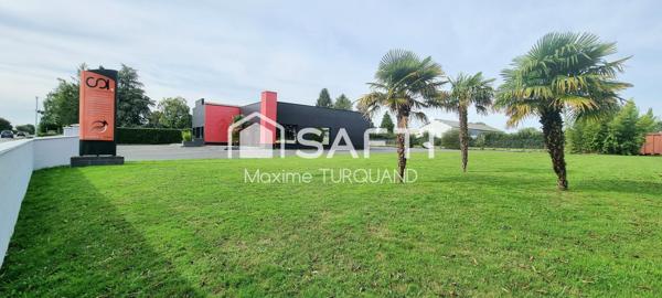 Bâtiment commercial 270m², 2651 m² de terrain.