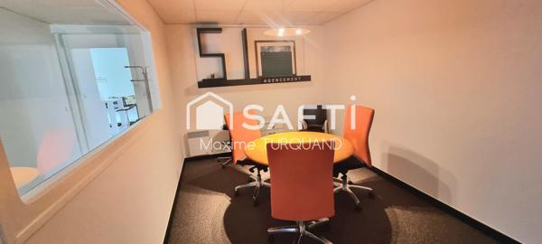 Bâtiment commercial 270m², 2651 m² de terrain.