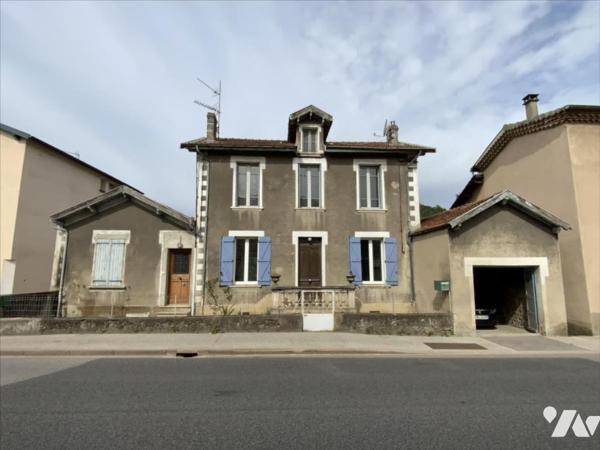 Maison + appartement + jardin + garage