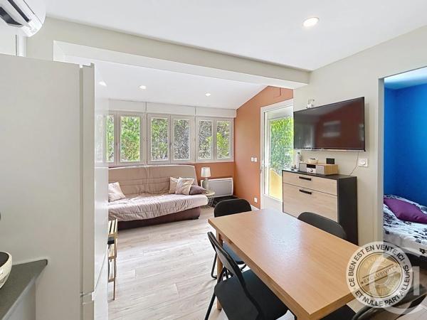 Appartement F2 à vendre  2 pièces - 28,58 m 2   LE BARCARES  - 66