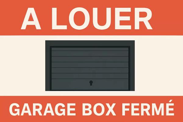 Emplacement de parking situé dans un garage