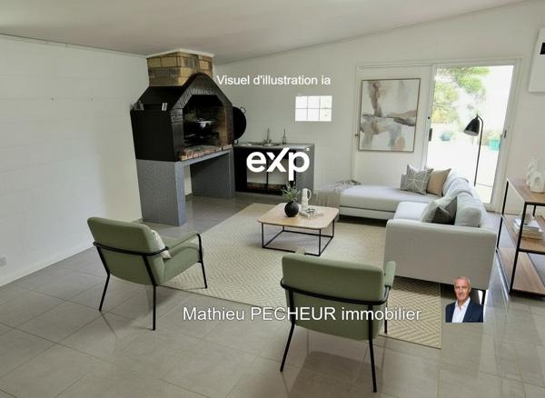 Saint-Denis, Le Brûlé, Maison F8 + Maison F2 indépendante