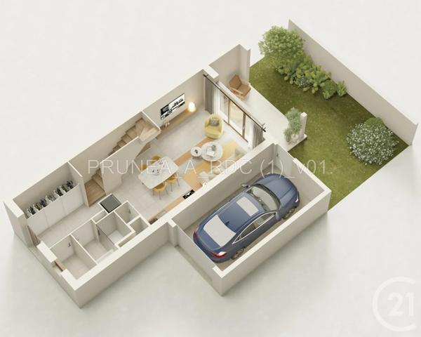 Maison à vendre  3 pièces - 71,71 m 2   LE GRAU D AGDE  - 34