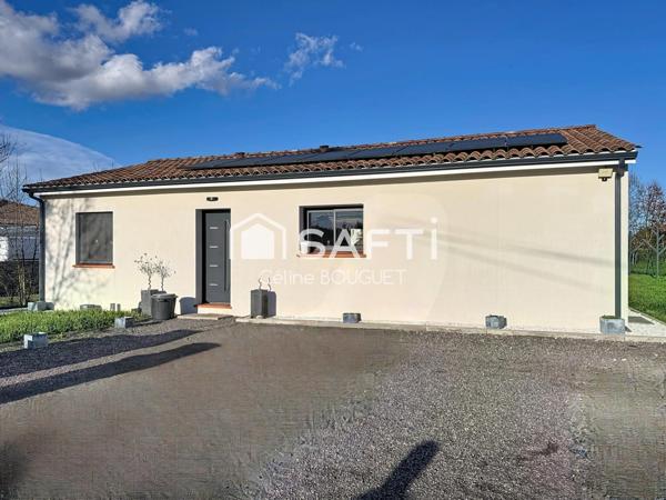 Maison individuelle de plain-pied 3 chambres