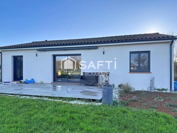 Maison individuelle de plain-pied 3 chambres