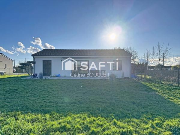 Maison individuelle de plain-pied 3 chambres