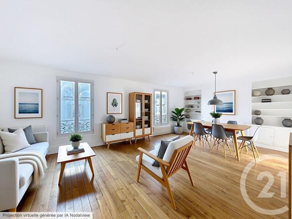 Appartement F4 à vendre  4 pièces - 87,25 m2 LEVALLOIS PERRET - 92