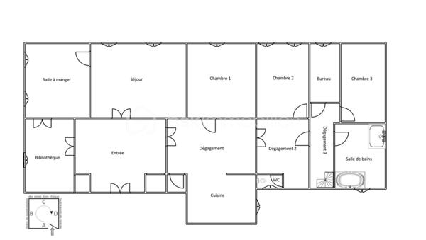 Appartement de 175 m²