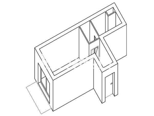 Location Studio 18.1 m² - 1 SQUARE DES POETES Verrieres Le Buisson 91370