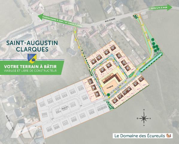 Lotissements de 18 parcelles viabilisées