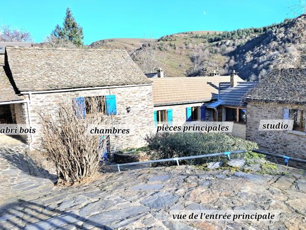 Mas de charme en Lozère- Calme absolu - vue sur les montagnes