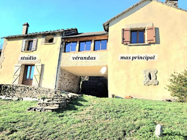 Mas de charme en Lozère- Calme absolu - vue sur les montagnes