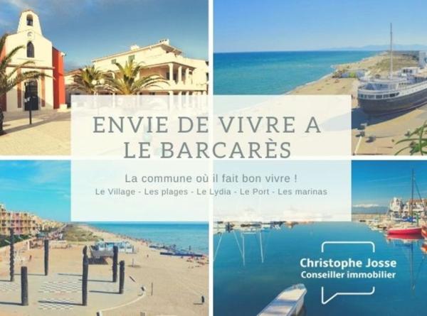 LE BARCARES Grande plage Garage sécurisé
