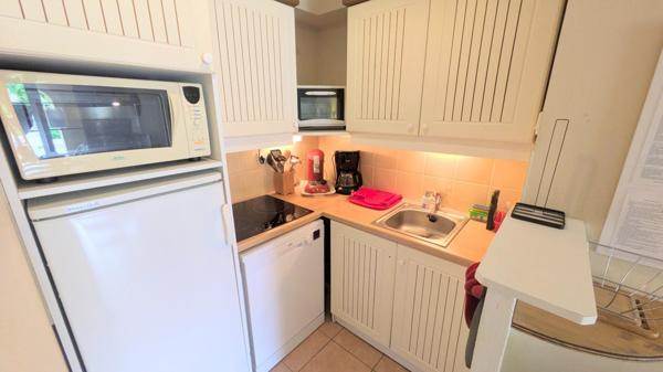 Résidence de vacances dans un parc verdoyant, avec grande piscine chauffée et lac.