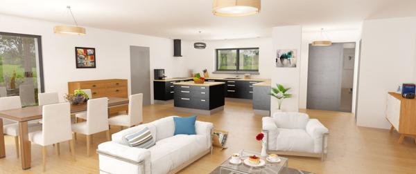 Terrain + Maison à vendre 5 pièces - 142 m²