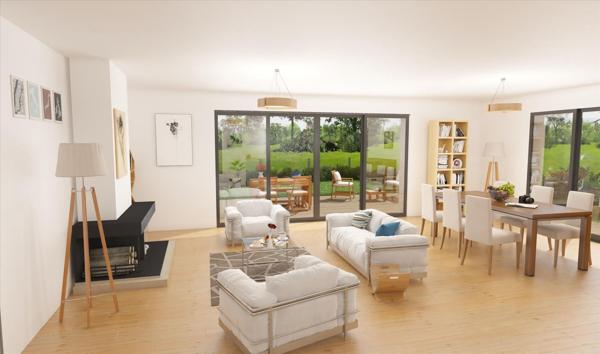 Terrain + Maison à vendre 5 pièces - 142 m²