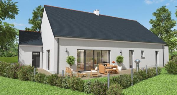 Terrain + Maison à vendre 5 pièces - 142 m²