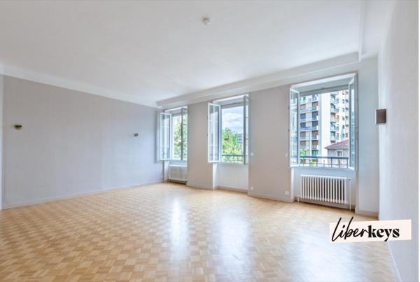 Bel appartement traversant de 4 pièces de 107m² Lacassagne Lyon 3