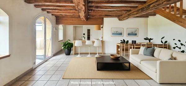 PROCHE PARAY LE MONIAL (71) - A VENDRE - Maison en pierre 5 pièces - terrain 758 m²