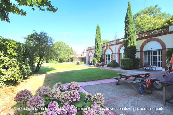 VENTE TOULOUSE MAISON BOURGEOISE PARC PISCINE